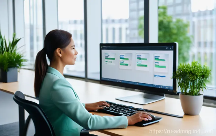 행정관리사 실기시험 체크리스트 - **Prompt 1: Digital Workflow Master**
    A highly skilled administrative specialist, a woman in her...